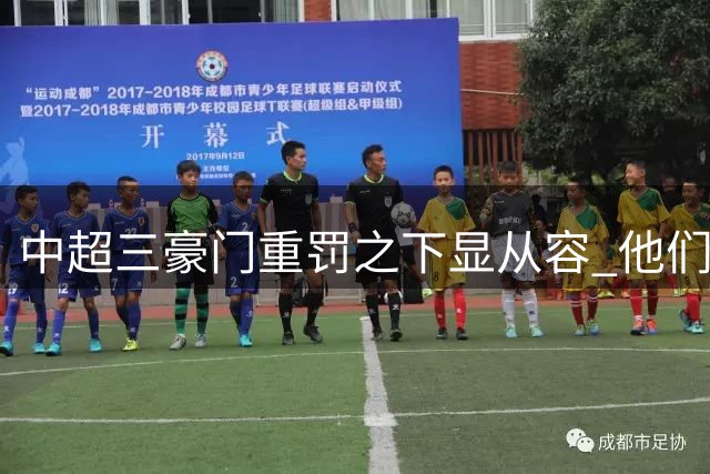 中超三豪门重罚之下显从容 他们真正畏惧什么？